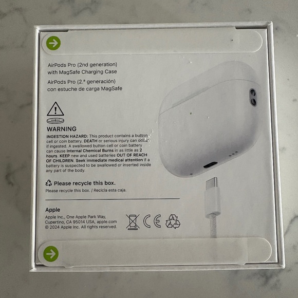 Apple AirPods Pro - Gen 2 New With Tags Unopened Box - Picture 3 of 4